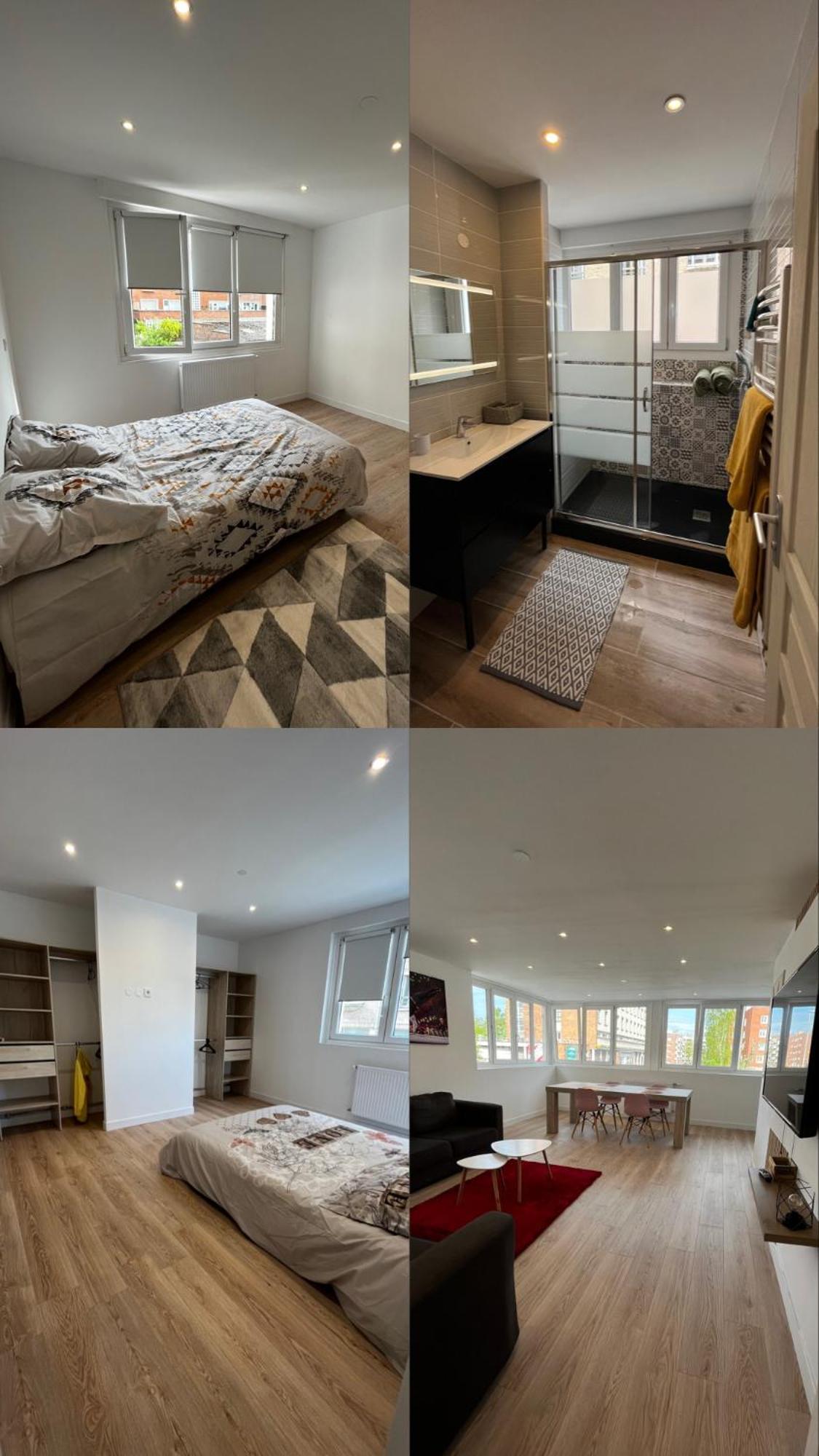 Grande Chambre Dans Loft A Deux Pas De La Plage Dunkirk ภายนอก รูปภาพ